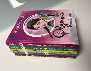 5 libros de la colección Olympia de Almudena Cid