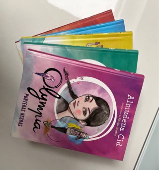 5 libros de la colección Olympia de Almudena Cid