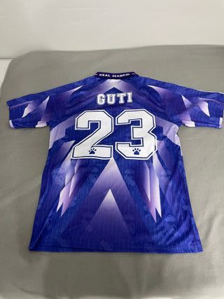 Camiseta Real Madrid Kelme Teka Morada Talla M