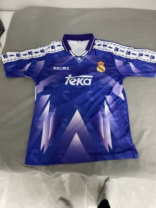 Camiseta Real Madrid Kelme Teka Morada Talla M
