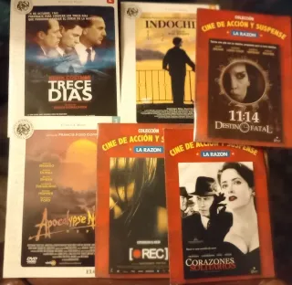 Colección Películas DVD Acción y Suspense