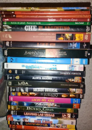 Colección Películas DVD Acción y Suspense