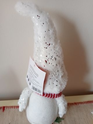 Pupazzo di Neve Natalizio Tessuto