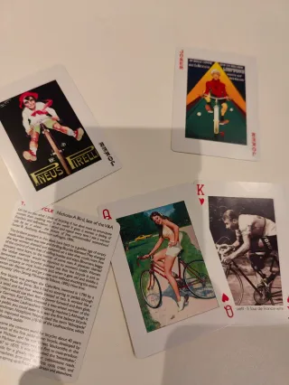 Juego Cartas Bicycle Art Ciclismo (leer)