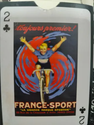 Juego Cartas Bicycle Art Ciclismo (leer)