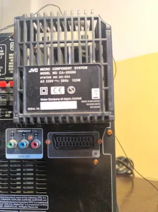 Microcadena DVD USB CD JVC CA-UXG68