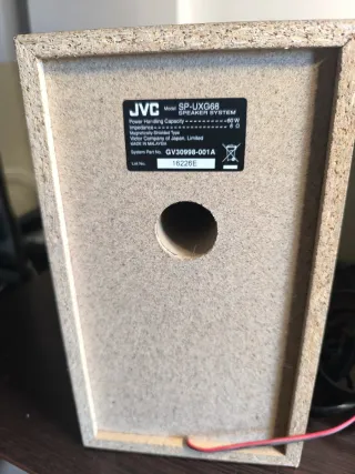 Microcadena DVD USB CD JVC CA-UXG68