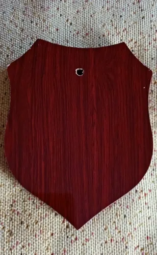 Cresta Nave Cavour (550) su Scudo Legno