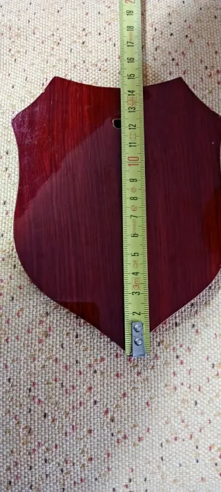 Cresta Nave Cavour (550) su Scudo Legno