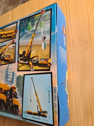 LEGO City 60409 Grúa de Obra Móvil Amarilla NUOVA
