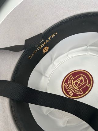 Sombrero Oliver Hats PLATA Talla 57 REF 2015