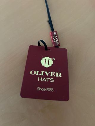 Sombrero Oliver Hats PLATA Talla 57 REF 2015