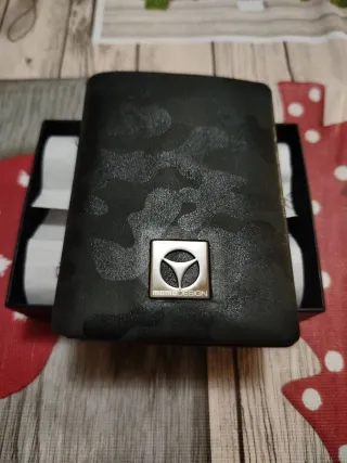 Portafoglio Momo Design uomo nero