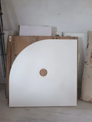 Plato de ducha resina 80x80 nuevo