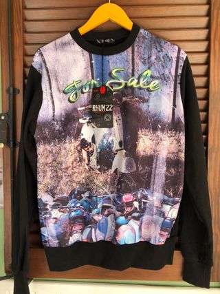 Felpa Rhum 22 uomo/ragazzo nuova con cartellino