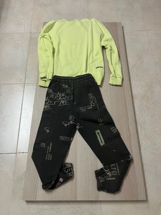 Conjunto Snoopy y Pantalón Estampado Niño