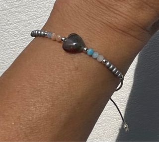 Pulsera Corazón Multicolor.