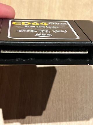 Cartucho ED64 Plus N64 Game Save Device