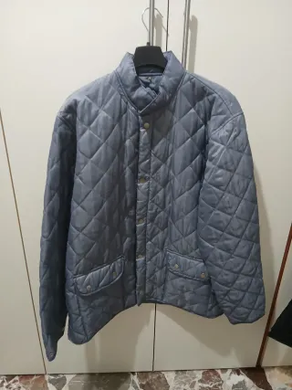Giacca uomo trapuntata grigia