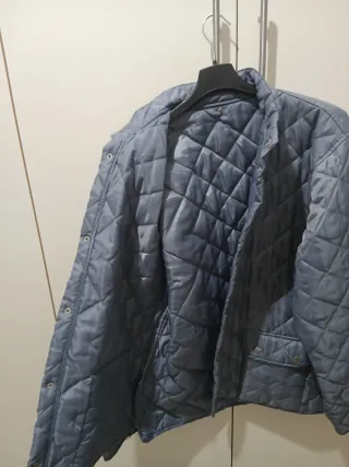 Giacca uomo trapuntata grigia