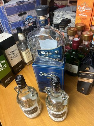 Bottiglie Vuote di Alcol Premium (Whisky, Tequila, Rum, Gin, Vodka)