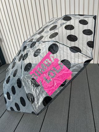 Paraguas Bimba y Lola lunares