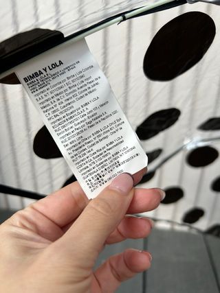 Paraguas Bimba y Lola lunares