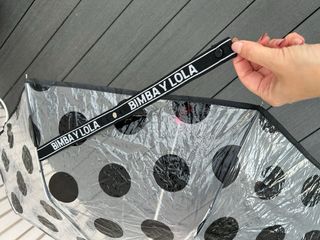 Paraguas Bimba y Lola lunares