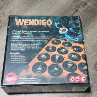 Juego de mesa Wendigo todo al 3x2!!