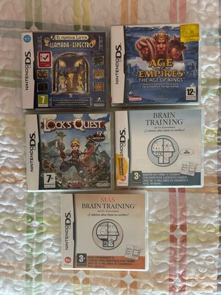 Varios juegos de Nintendo DS