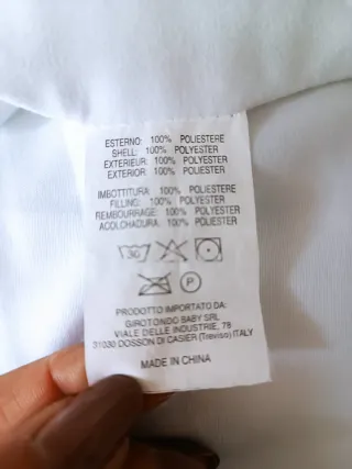 Piumino lettino 140x120 cm