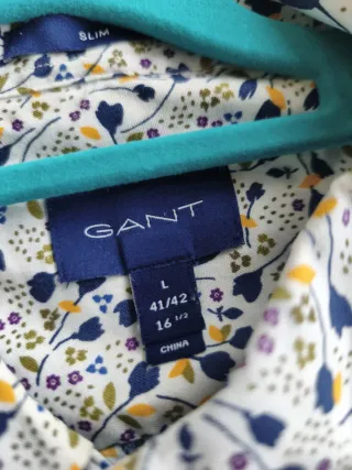 Camisa GANT Estampada Talla L
