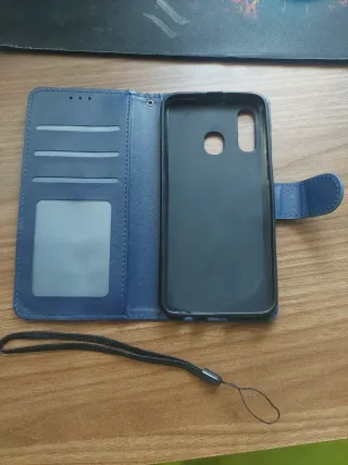 Custodia per Samsung Galaxy A40 Blu