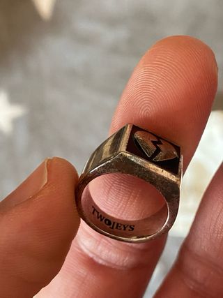 Anillo TWOJEYS Corazón Roto Plata