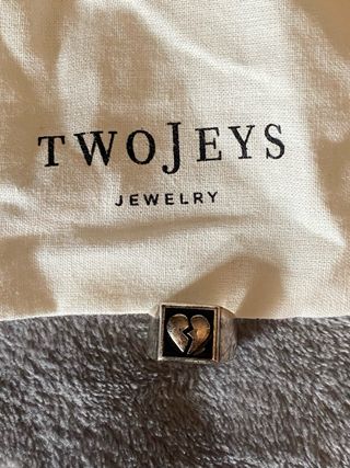 Anillo TWOJEYS Corazón Roto Plata