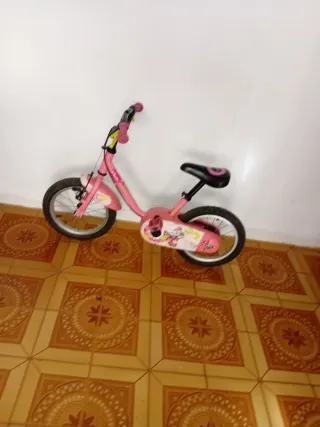 Bicicleta infantil rosa