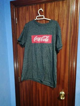 Camiseta Coca-Cola Gris Talla L