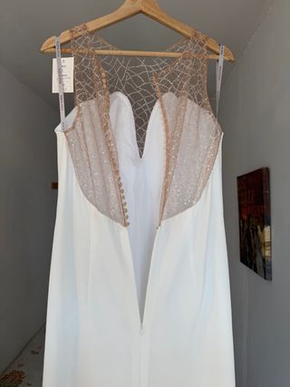 Vestido de Novia Rosa Rueda Dolomitas Talla 42