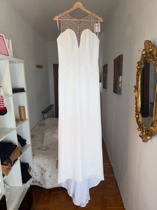 Vestido de Novia Rosa Rueda Dolomitas Talla 42