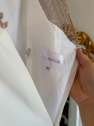 Vestido de Novia Rosa Rueda Dolomitas Talla 42