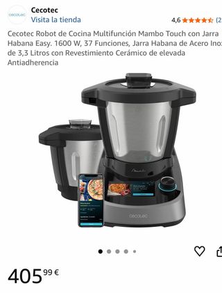 Cecotec Robot Cocina Mambo Touch Nuevo