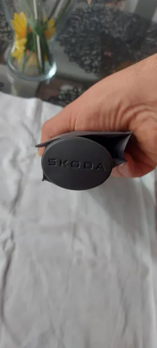 Paraguas plegable Skoda gris