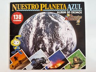 Álbum de Cromos Nuestro Planeta Azul