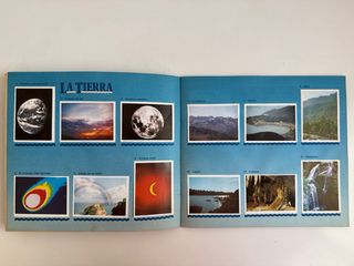 Álbum de Cromos Nuestro Planeta Azul