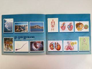 Álbum de Cromos Nuestro Planeta Azul