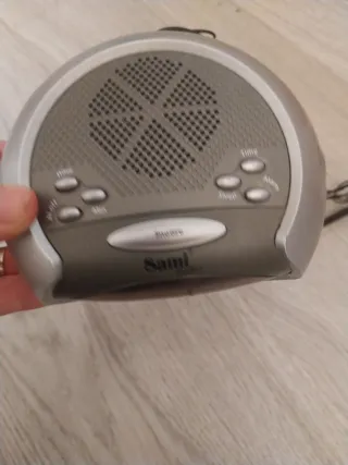 Radio Reloj Sami Digital Plata