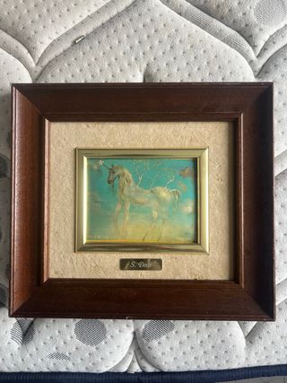Réplica cuadro Dalí Unicornio