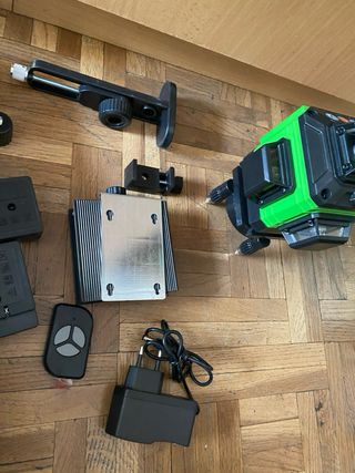 Nivel Láser Verde Maletín Accesorios