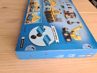 LEGO City 60391 Camiones de Obra y Grúa - NUOVO