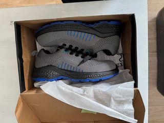 Zapatos de trabajo Nix SP grises y azules UNISEX